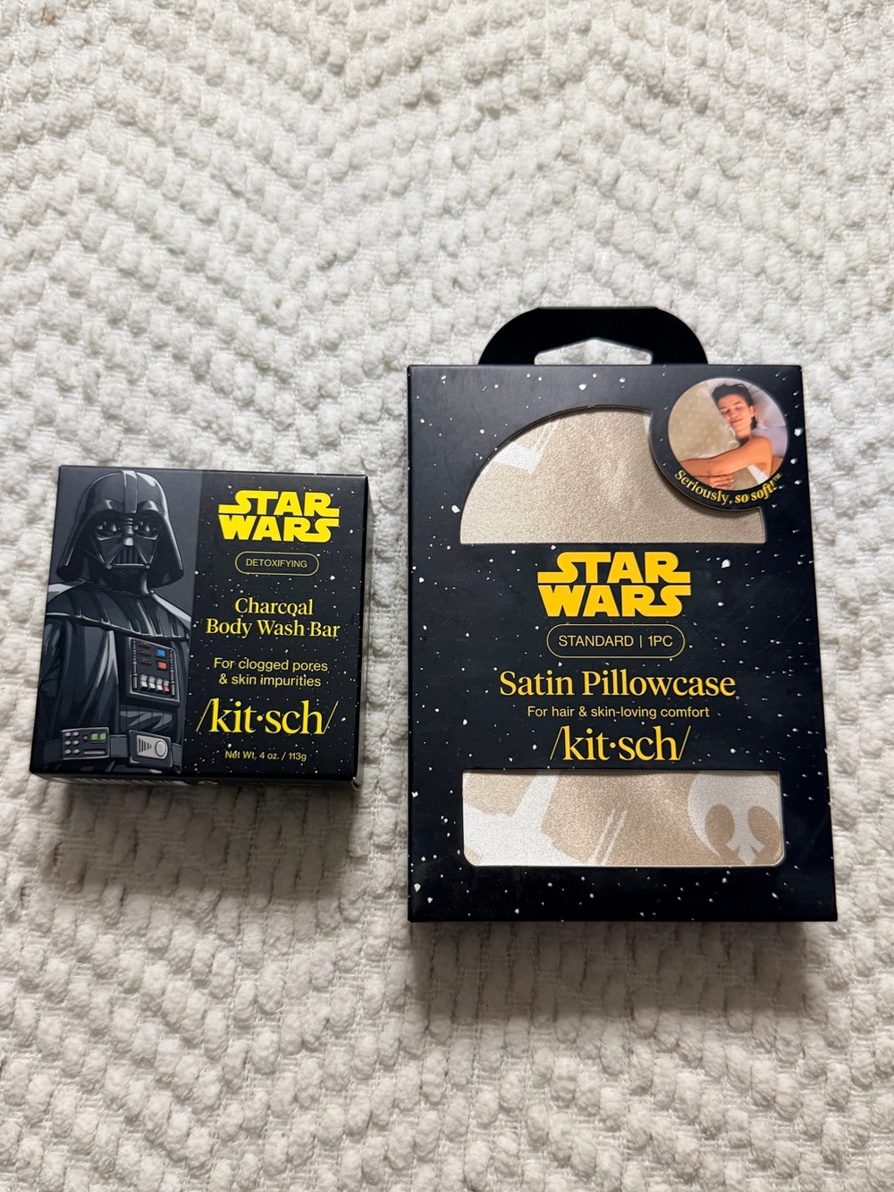 🤍New KitSch Star Wars body wash and pillowcase set🤍